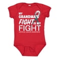 thumbnail image 1 of Inktastic My Grandma's Fight is My Fight Cervical Cancer Awareness Boys or Girls Baby Bodysuit, 1 of 5