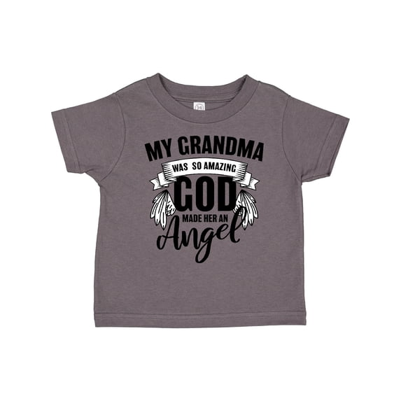 Inktastic My Grandma was So Amazing God Made her an Angel Boys or Girls Toddler T-Shirt