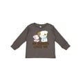 thumbnail image 1 of Inktastic My Grandpa Loves Me Girls Girls Long Sleeve Toddler T-Shirt, 1 of 5