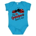thumbnail image 1 of Inktastic My Grandpa Loves Me with Cute Ladybugs Boys or Girls Baby Bodysuit, 1 of 5