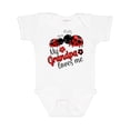 thumbnail image 1 of Inktastic My Grandpa Loves Me with Cute Ladybugs Boys or Girls Baby Bodysuit, 1 of 5