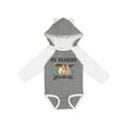 thumbnail image 1 of Inktastic My Grandpa Loves Me with Sloth and Hearts Boys or Girls Long Sleeve Baby Bodysuit, 1 of 5
