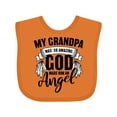 thumbnail image 1 of Inktastic My Grandpa Was So Amazing God Made Him an Angel Boys or Girls Baby Bib, 1 of 4