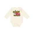 thumbnail image 1 of Inktastic My Grandpa is a Firefighter with Fire Truck Boys or Girls Long Sleeve Baby Bodysuit, 1 of 5