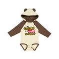 thumbnail image 1 of Inktastic My Grandpa is a Firefighter with Fire Truck Boys or Girls Long Sleeve Baby Bodysuit, 1 of 5