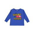 thumbnail image 1 of Inktastic My Grandpa is a Firefighter with Fire Truck Boys or Girls Long Sleeve Toddler T-Shirt, 1 of 5