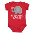 thumbnail image 1 of Inktastic My Grandparents Love Me Baby Clothes Boys or Girls Baby Bodysuit, 1 of 5