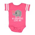 thumbnail image 1 of Inktastic My Grandparents Love Me Baby Clothes Boys or Girls Baby Bodysuit, 1 of 5