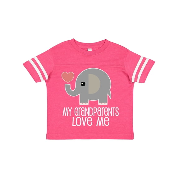 Inktastic My Grandparents Love Me Baby Clothes Boys or Girls Toddler T-Shirt