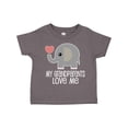 thumbnail image 1 of Inktastic My Grandparents Love Me Baby Clothes Boys or Girls Toddler T-Shirt, 1 of 5