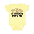 thumbnail image 1 of Inktastic My Grandparents Love Me Boys or Girls Baby Bodysuit, 1 of 5