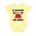 thumbnail image 1 of Inktastic My Grandparents Love Me Boys or Girls Baby Bodysuit, 1 of 5