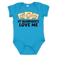 thumbnail image 1 of Inktastic My Grandparents Love Me Boys or Girls Baby Bodysuit, 1 of 5