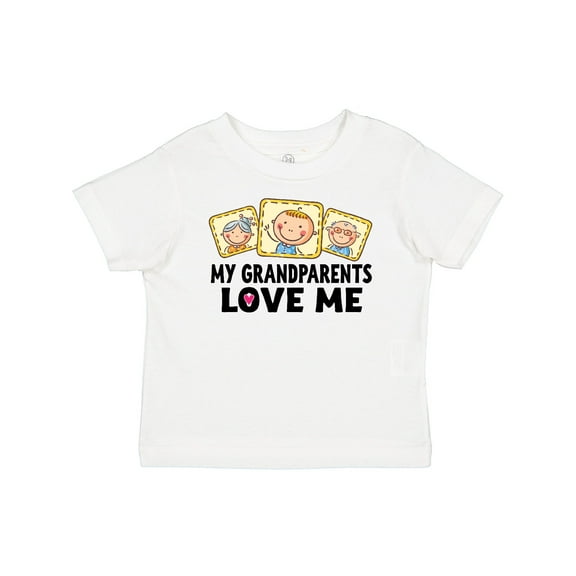 Inktastic My Grandparents Love Me Boys or Girls Baby T-Shirt