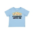 thumbnail image 1 of Inktastic My Grandparents Love Me Boys or Girls Baby T-Shirt, 1 of 5