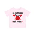 thumbnail image 1 of Inktastic My Grandparents Love Me Boys or Girls Toddler T-Shirt, 1 of 5