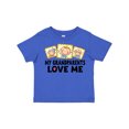 thumbnail image 1 of Inktastic My Grandparents Love Me Boys or Girls Toddler T-Shirt, 1 of 5