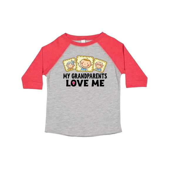 Inktastic My Grandparents Love Me Boys or Girls Toddler T-Shirt