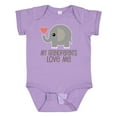 thumbnail image 1 of Inktastic My Grandparents Love Me Elephant Boys or Girls Baby Bodysuit, 1 of 5