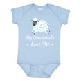 thumbnail image 1 of Inktastic My Grandparents Love Me Grandson Boys or Girls Baby Bodysuit, 1 of 5