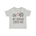 thumbnail image 1 of Inktastic My Granna Loves Me Boys or Girls Toddler T-Shirt, 1 of 5