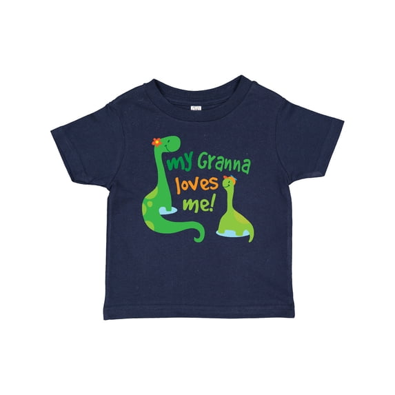 Inktastic My Granna Loves Me Grandson Boys Baby T-Shirt