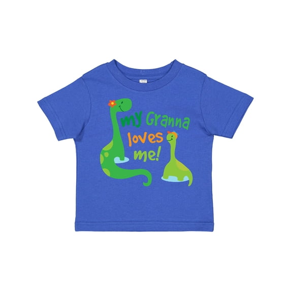 Inktastic My Granna Loves Me Grandson Boys Toddler T-Shirt