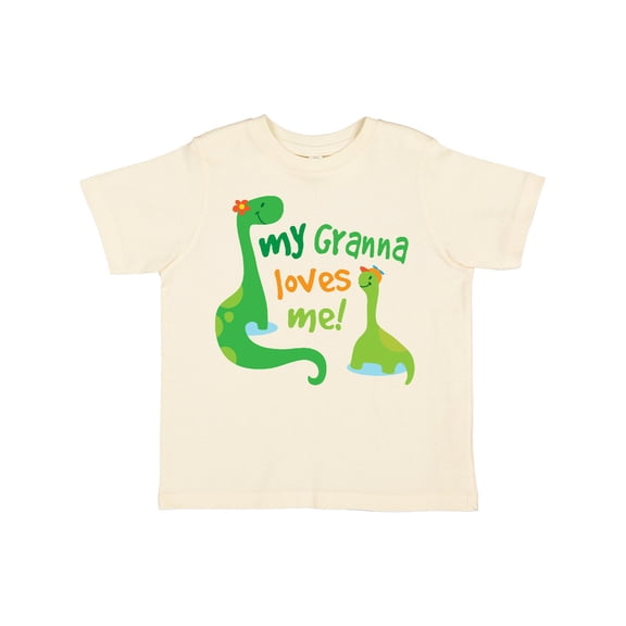 Inktastic My Granna Loves Me Grandson Boys Toddler T-Shirt