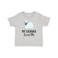 thumbnail image 1 of Inktastic My Granna Loves Me Lamb Boys or Girls Baby T-Shirt, 1 of 5