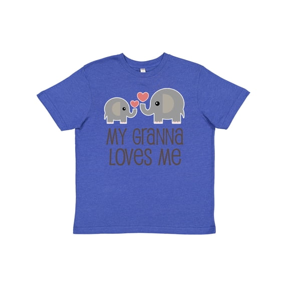 Inktastic My Granna Loves Me Youth T-Shirt