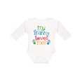 thumbnail image 1 of Inktastic My Granny Love Me Boys or Girls Long Sleeve Baby Bodysuit, 1 of 5