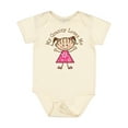 thumbnail image 1 of Inktastic My Granny Loves Me Girls Baby Bodysuit, 1 of 5
