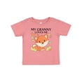 thumbnail image 1 of Inktastic My Granny Loves Me Little Fox Boys or Girls Baby T-Shirt, 1 of 5