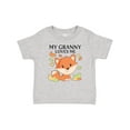 thumbnail image 1 of Inktastic My Granny Loves Me Little Fox Boys or Girls Baby T-Shirt, 1 of 5