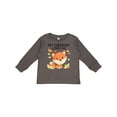 thumbnail image 1 of Inktastic My Granny Loves Me- Little Fox Boys or Girls Long Sleeve Toddler T-Shirt, 1 of 5