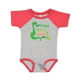 thumbnail image 1 of Inktastic My Great Aunt Loves Me Boys Baby Bodysuit, 1 of 5