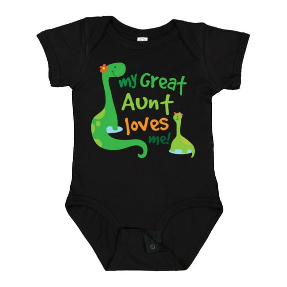 Inktastic My Great Aunt Loves Me Boys Baby Bodysuit