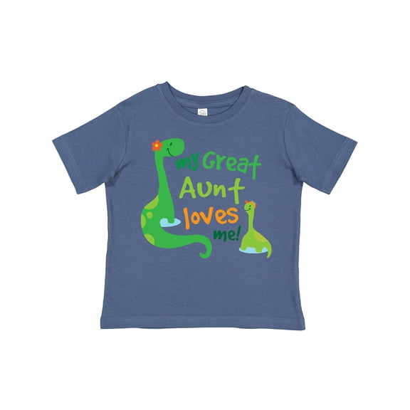 Inktastic My Great Aunt Loves Me Boys Toddler T-Shirt
