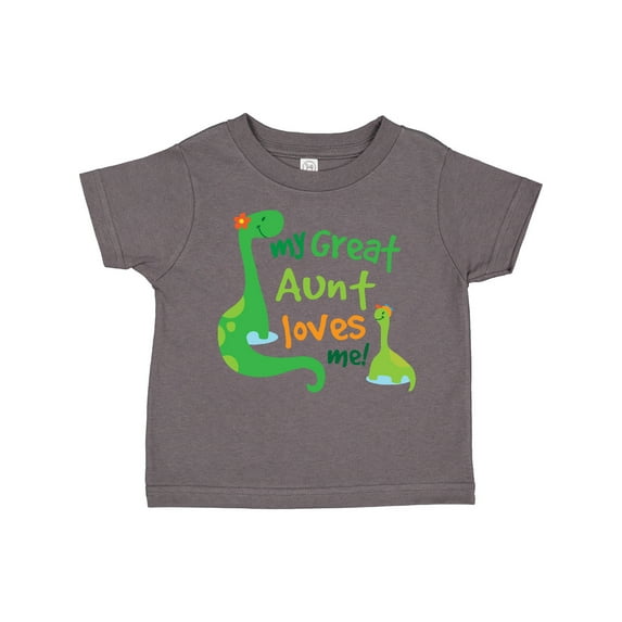 Inktastic My Great Aunt Loves Me Boys Toddler T-Shirt
