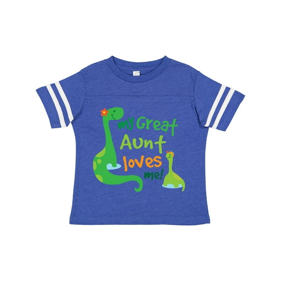 Inktastic My Great Aunt Loves Me Boys Toddler T-Shirt