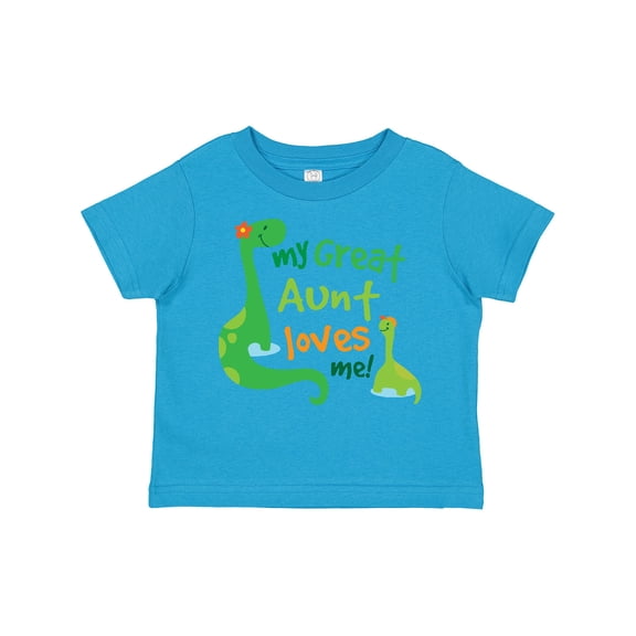 Inktastic My Great Aunt Loves Me Boys Toddler T-Shirt
