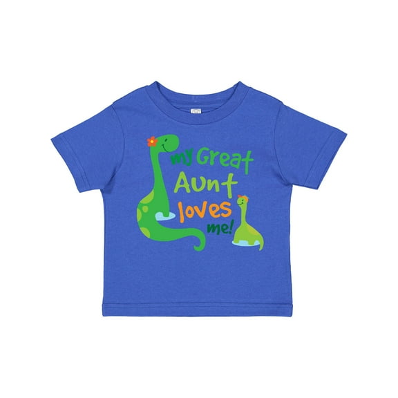 Inktastic My Great Aunt Loves Me Boys Toddler T-Shirt
