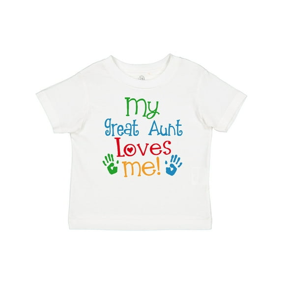 Inktastic My Great Aunt Loves Me Boys or Girls Baby T-Shirt