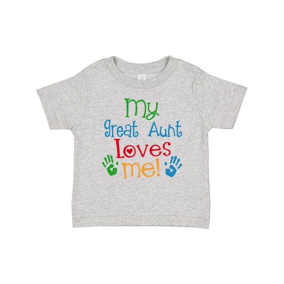 Inktastic My Great Aunt Loves Me Boys or Girls Baby T-Shirt