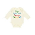 thumbnail image 1 of Inktastic My Great Aunt Loves Me Boys or Girls Long Sleeve Baby Bodysuit, 1 of 5