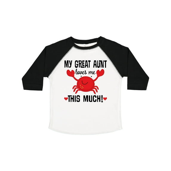 Inktastic My Great Aunt Loves Me Boys or Girls Toddler T-Shirt