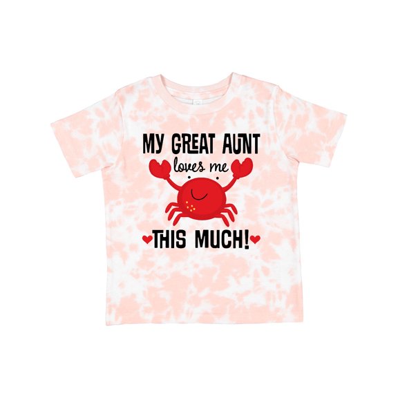 Inktastic My Great Aunt Loves Me Boys or Girls Toddler T-Shirt