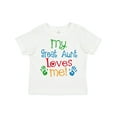 thumbnail image 1 of Inktastic My Great Aunt Loves Me Boys or Girls Toddler T-Shirt, 1 of 5