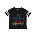 thumbnail image 1 of Inktastic My Great Aunt Loves Me Boys or Girls Toddler T-Shirt, 1 of 5