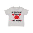 thumbnail image 1 of Inktastic My Great Aunt Loves Me Boys or Girls Toddler T-Shirt, 1 of 5